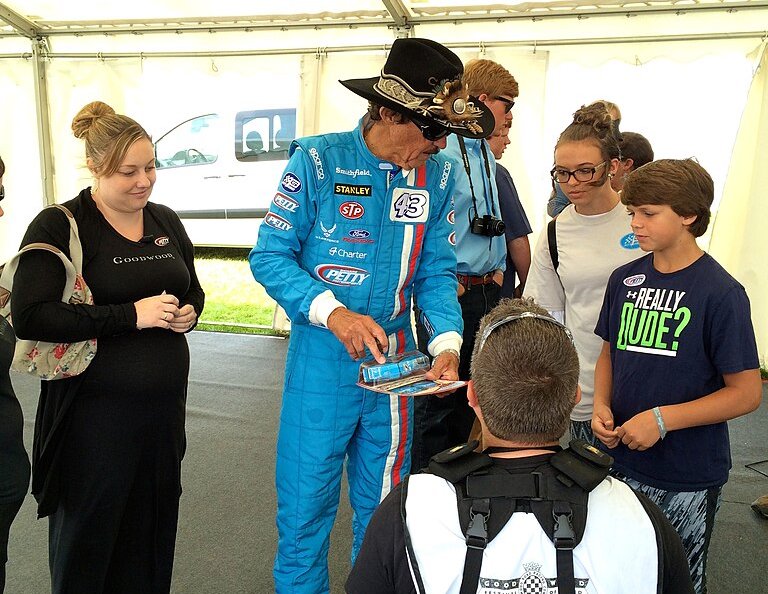 NASCAR driver Richard Petty