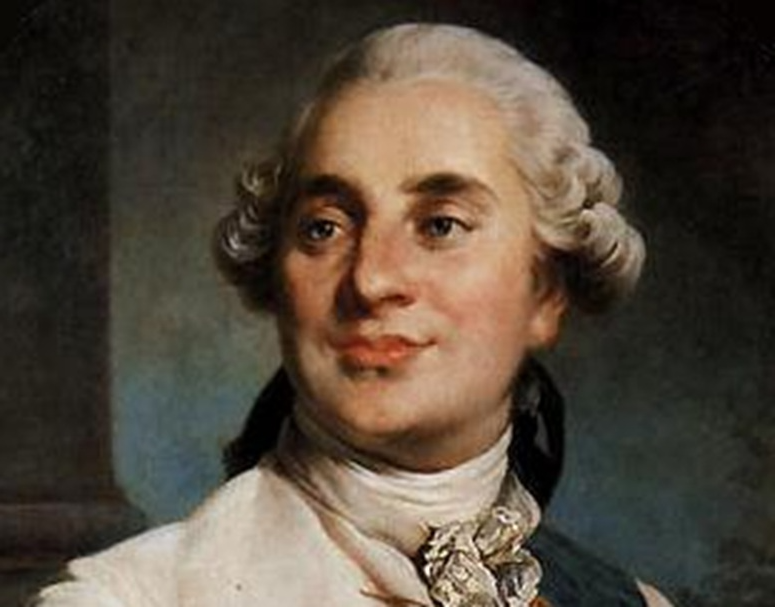 Painting portrait of Louis XVI of France - circa 1774-1776