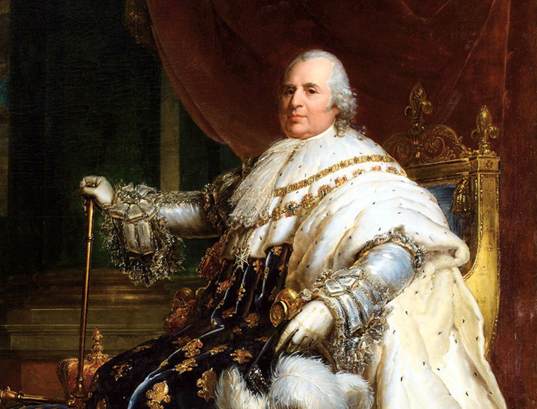 Coronation portrait of Louis XVIII - 1814