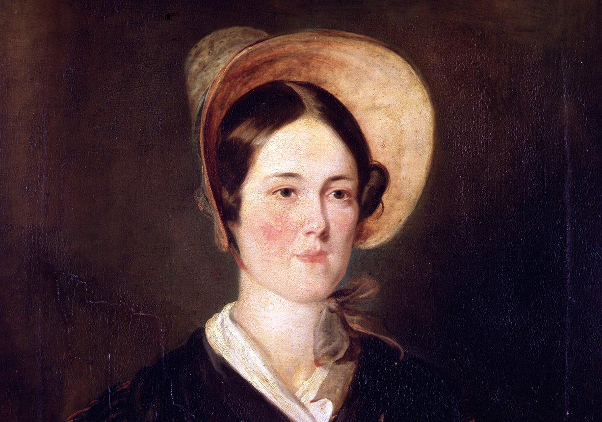 Portrait of the English lighthouse keeper Grace Darling