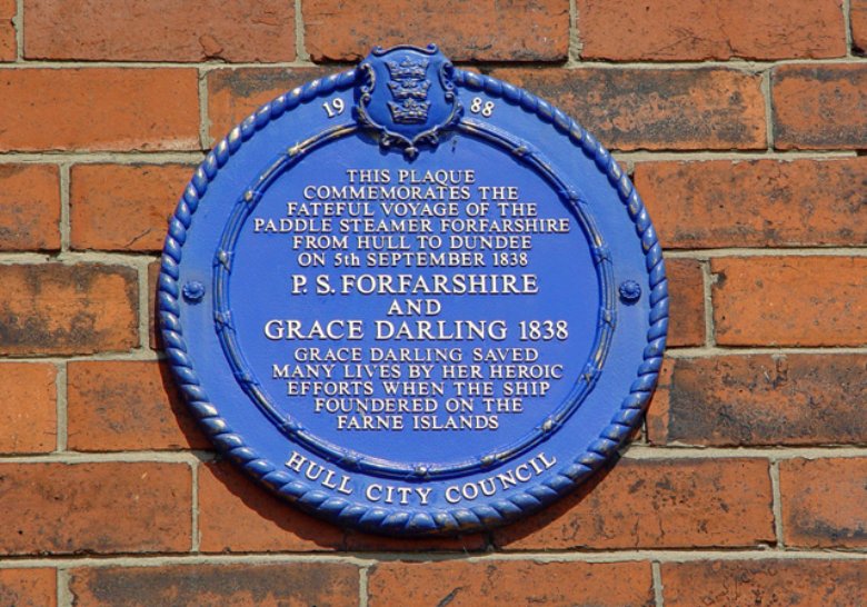 Paddle Steamer Forfarshire and Grace Darling