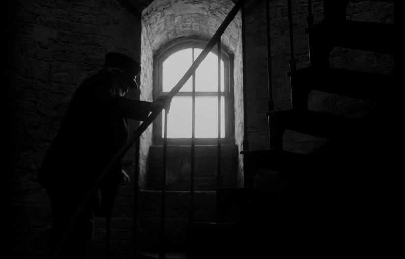 A screenshot of the movie The Lighthouse