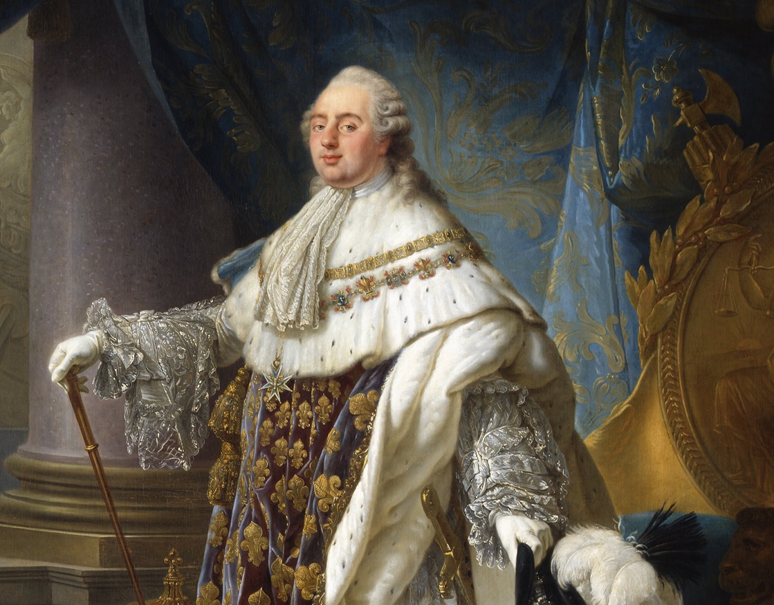 Louis XVI, King of France and Navarre, wearing his grand royal costume in 1779