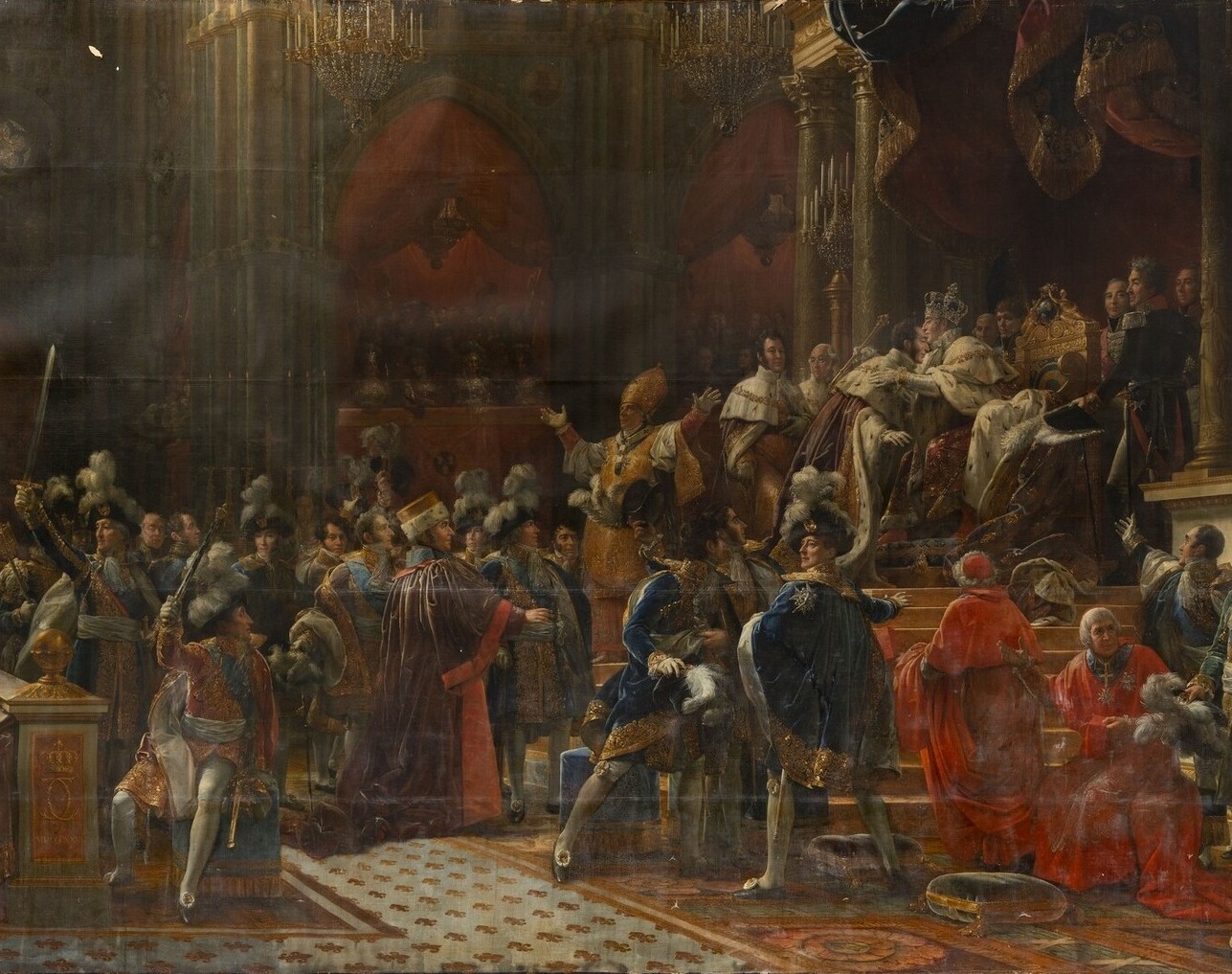 Coronation Of Charles X Of France By François Gérard, Circa 1827