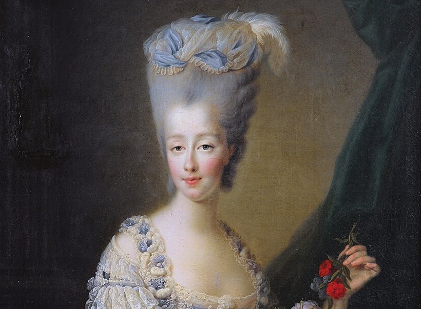 Painting of Maria Theresa of Savoy, countess of Artois - circa 1775