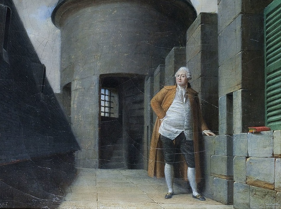 Posthumous portrait of Louis XVI imprisoned at the Tour du Temple