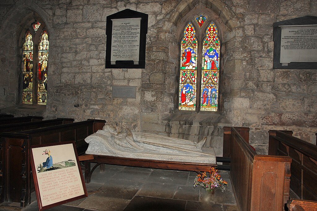 Grace Darling memorial, Bamburgh church