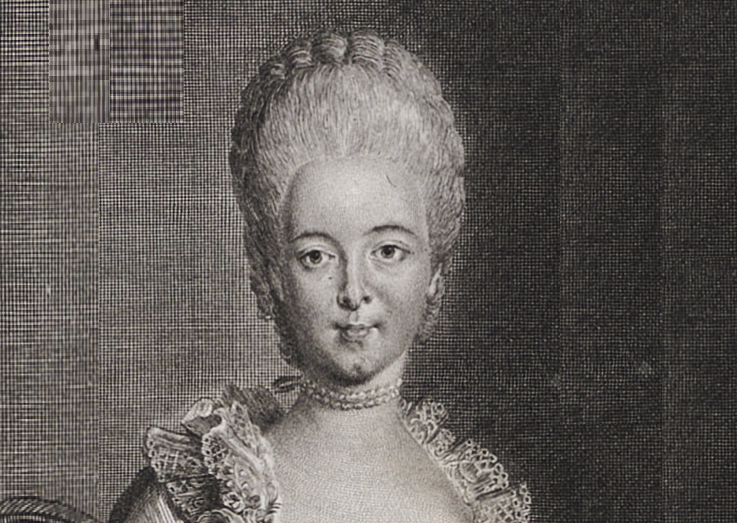 Portrait of Bathilde d'Orléans, Duchess of Bourbon - 1774