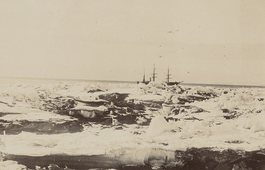 The Discovery 8 miles from winter quarters