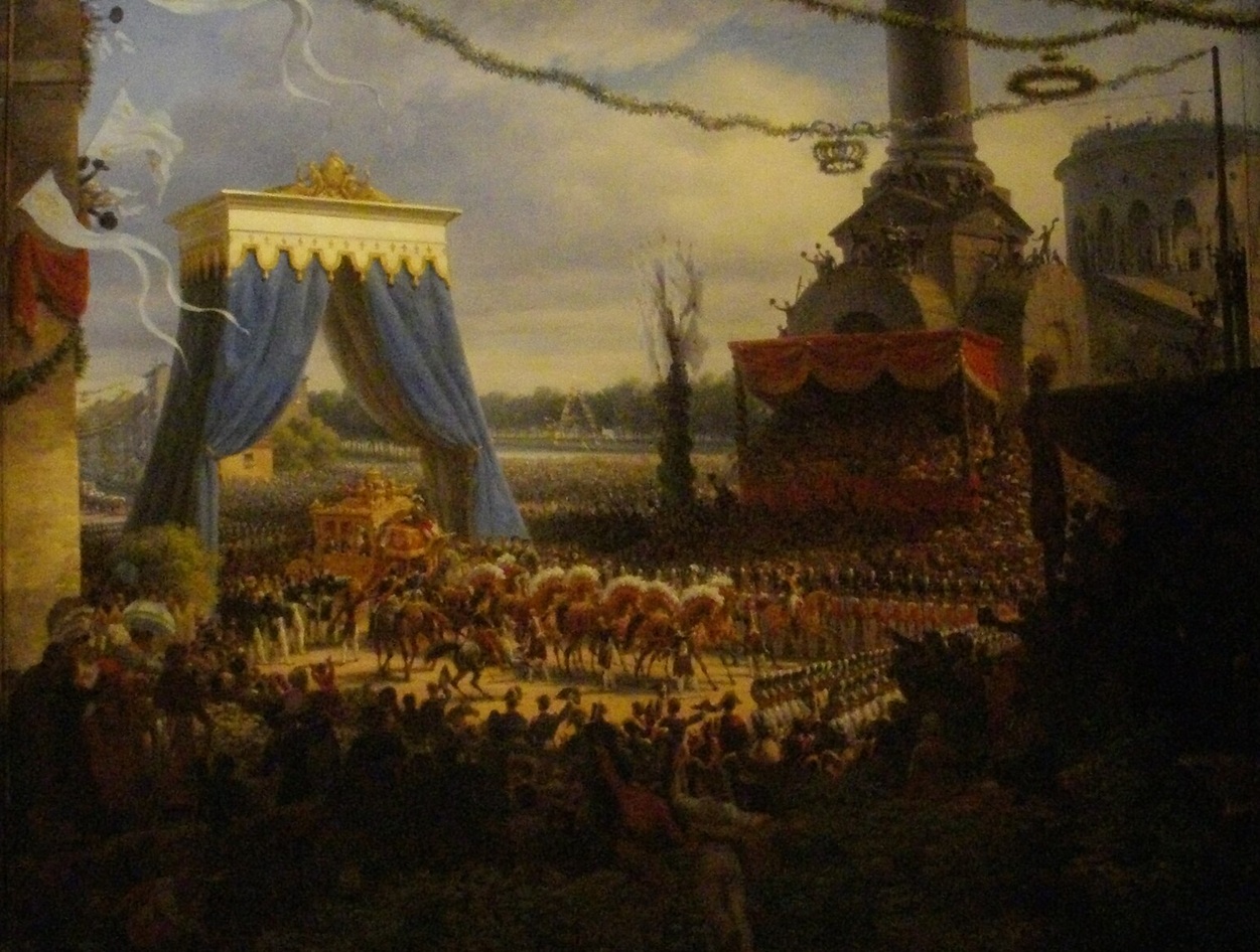 Entry of Charles X into Paris through the Barrière du Trône