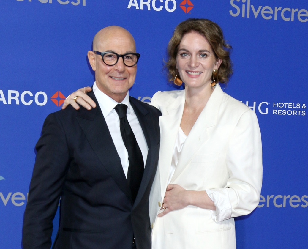 Stanley Tucci, Felicity Blunt at the Palm Springs International Film Festival Gala