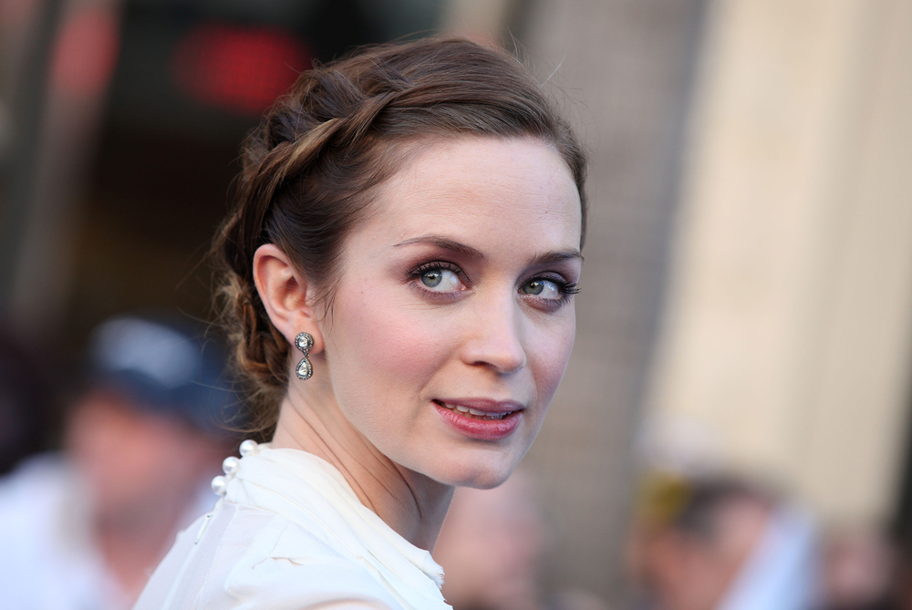 Emily Blunt arrives at the