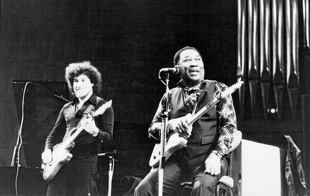Muddy Waters And Bob Margolin 1976