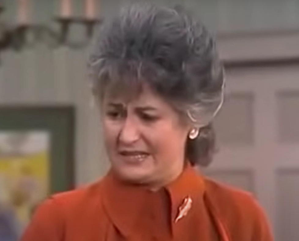 A visually captivating still taken from a pivotal moment in the television sitcom Maude (1972-1978)