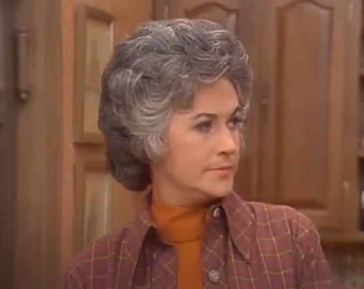 A visually captivating still taken from a pivotal moment in the television sitcom Maude (1972-1978)