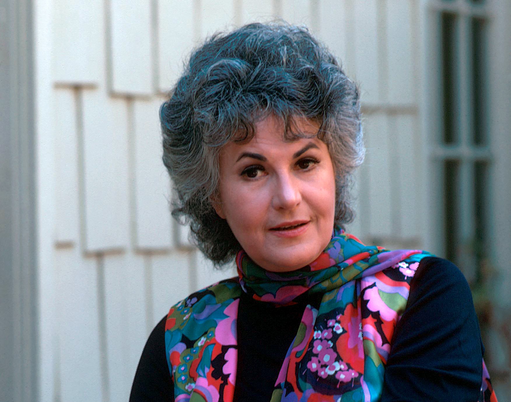 American actress, comedian and singer Bea Arthur poses for a portrait