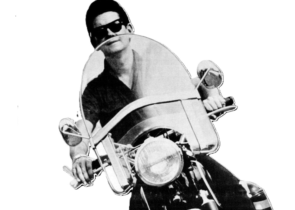 Roy Orbison On Motorcycle 1965