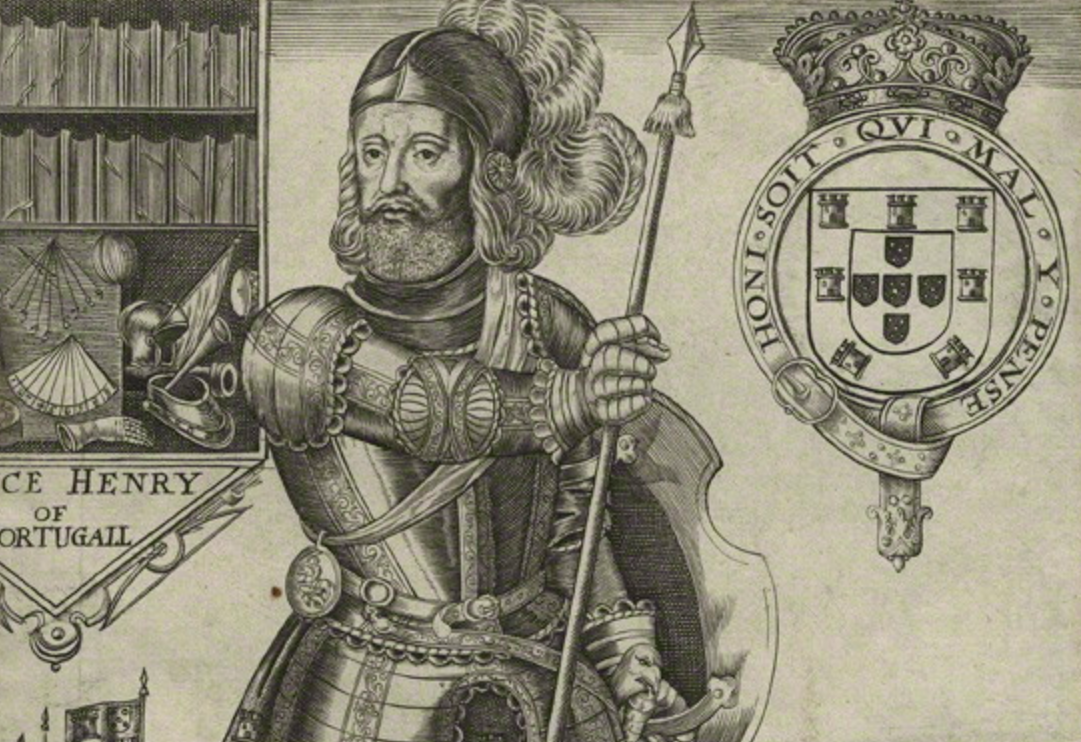 Henry, Prince of Portugal - line engraving, probably 17th century