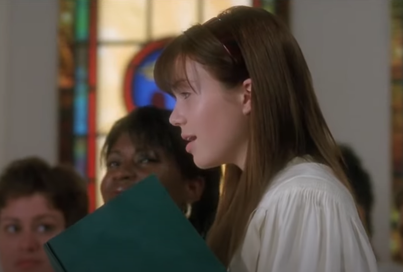 Screenshot of the movie A Walk to Remember