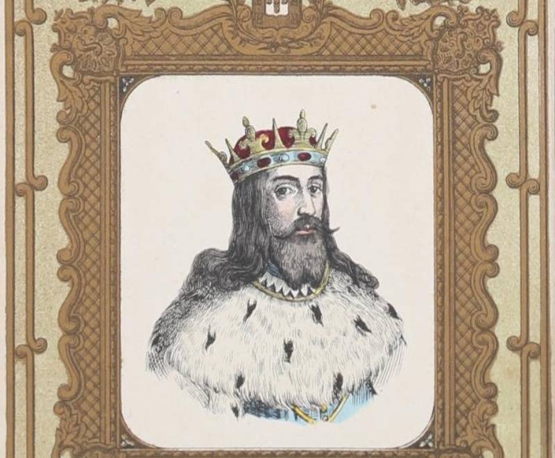 Edward I of Portugal, in a 19th-century coloured lithograph.