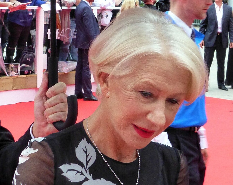 Helen Mirren at the premiere of Eye in the Sky, 2015 Toronto Film Festival