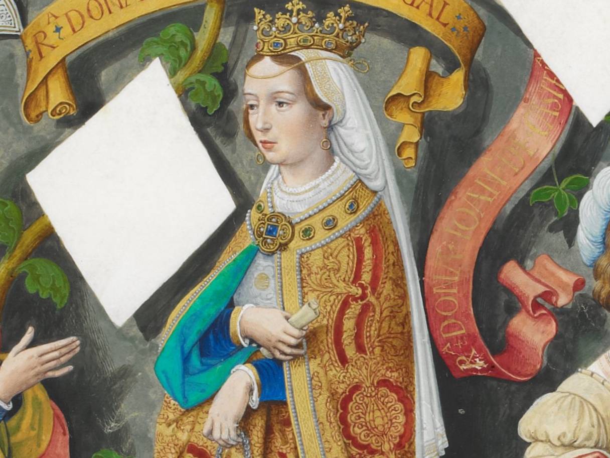 Philippa of Lancaster in royal outfit