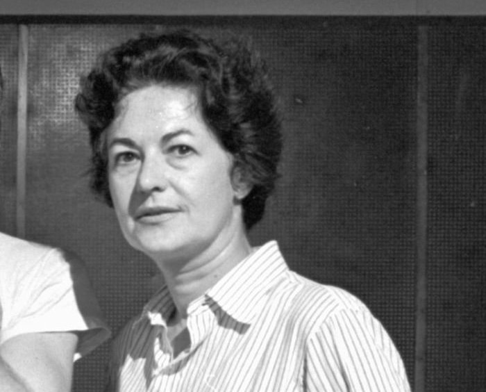 Grayscale Portrait Photo of Bea Arthur in the musical