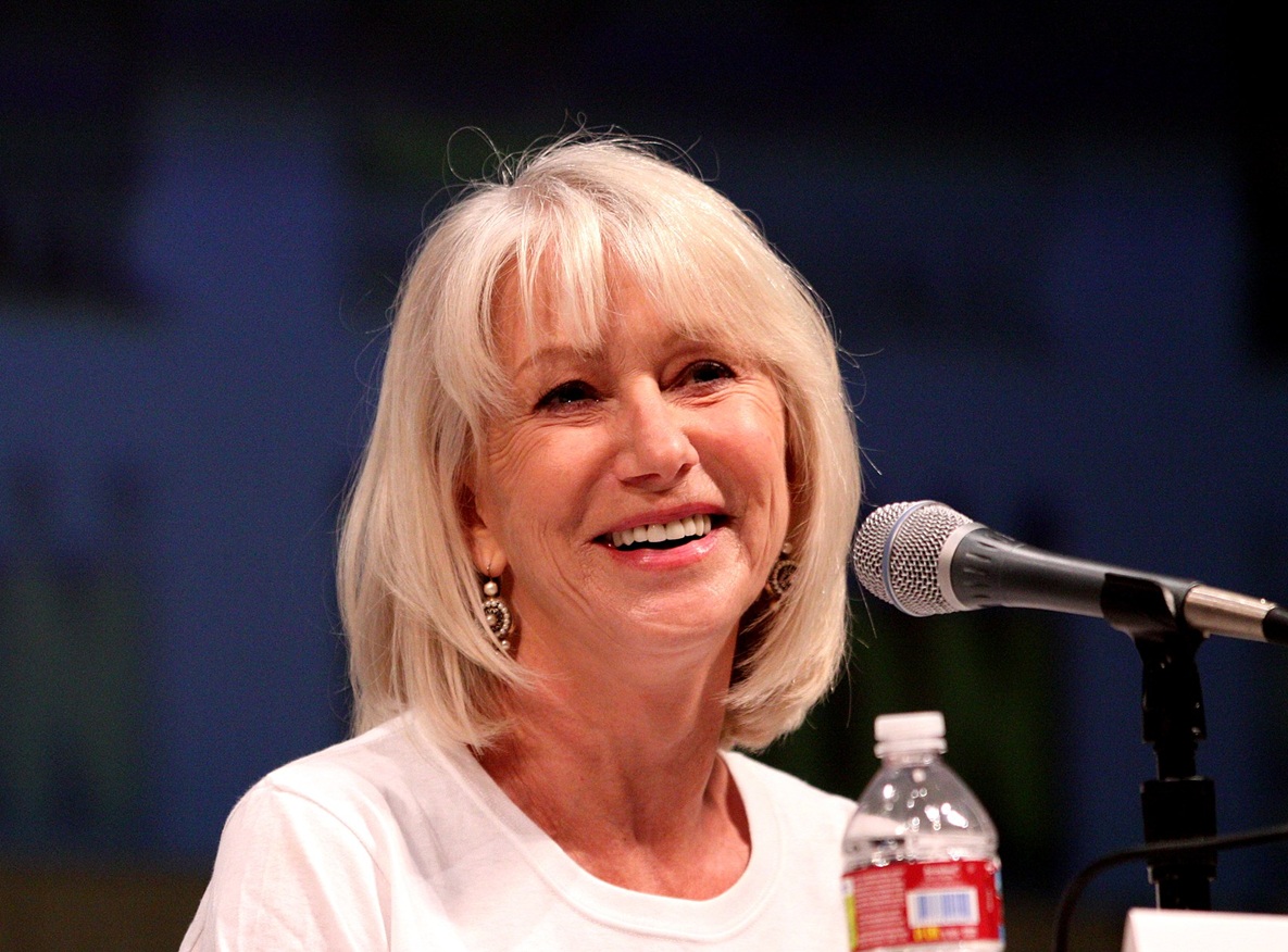 Actress Helen Mirren on the Red panel at the 2010 San Diego Comic Con