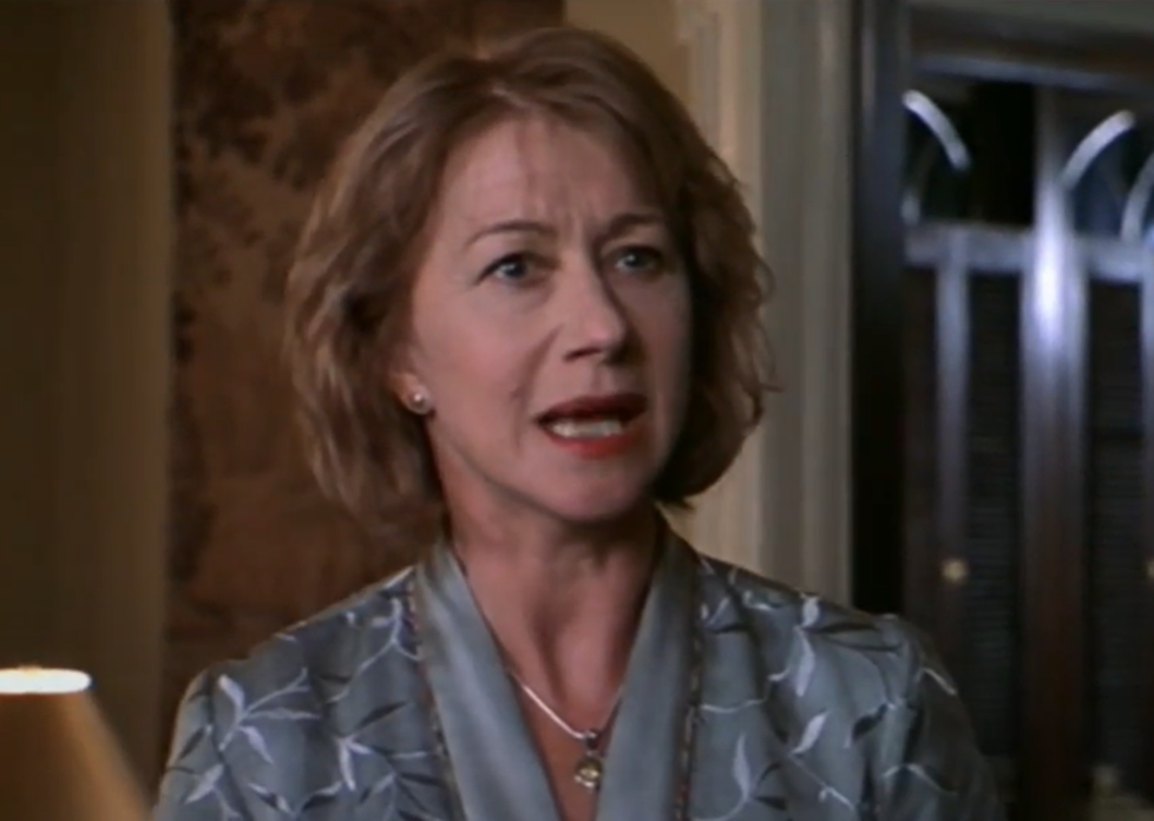 Screenshot of Helen Mirren from - Teaching Mrs. Tingle (1999)