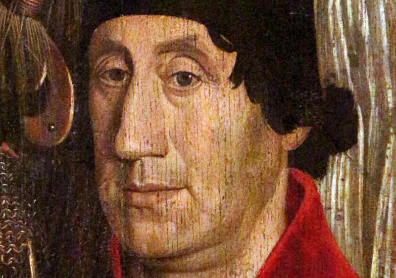 Portrait believed to be of Infante Peter, first Duke of Coimbra.