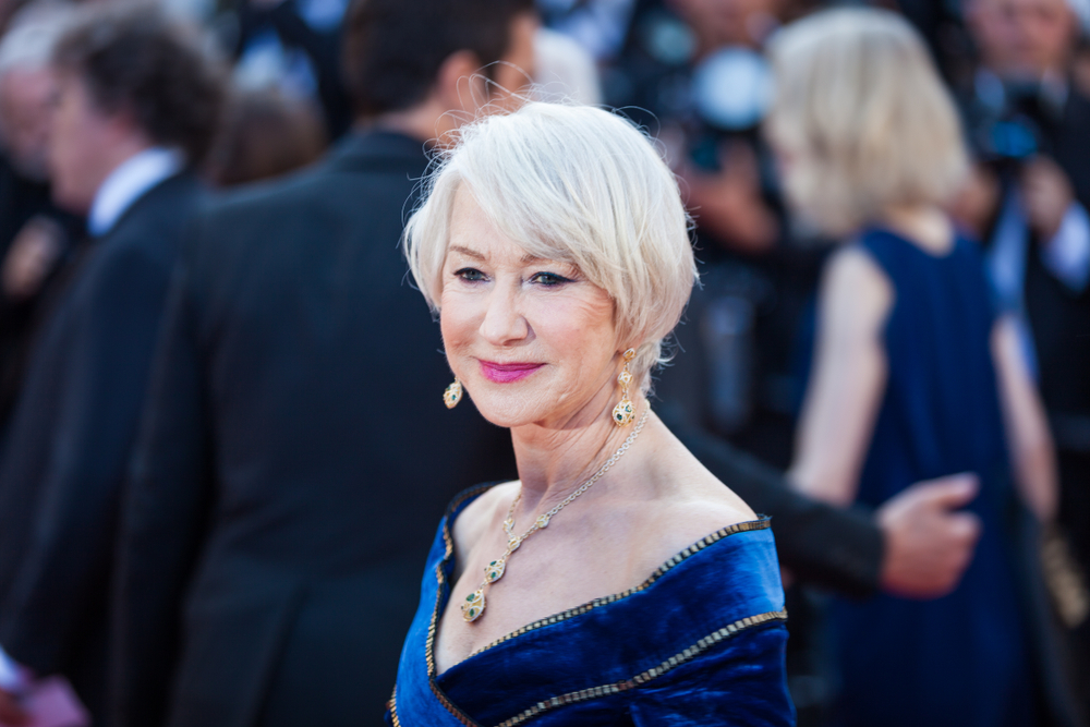 Helen Mirren attends the screening of 'Girls Of The Sun (Les Filles Du Soleil)' during the 71st annual Cannes Film Festival - 2018
