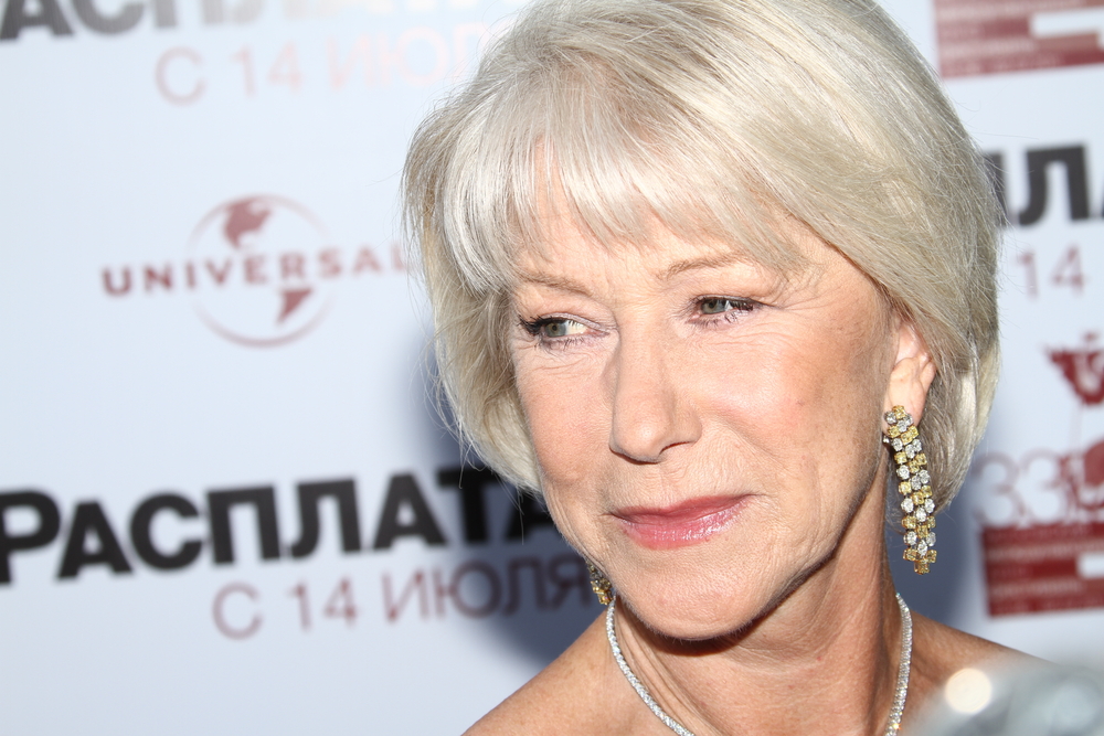 Dame Helen Mirren arrives at the closing ceremony of the Moscow International film festival
