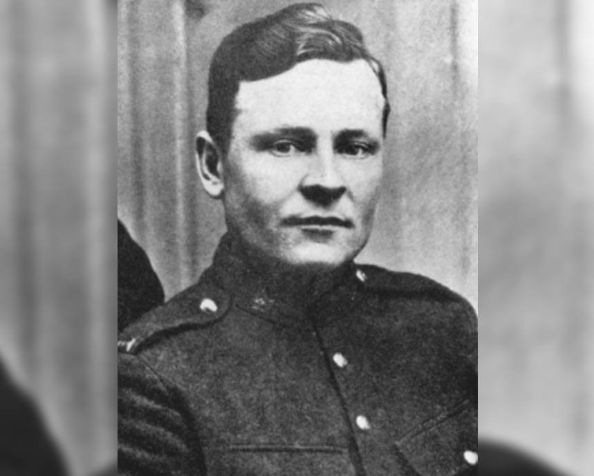 Robert Spall in uniform