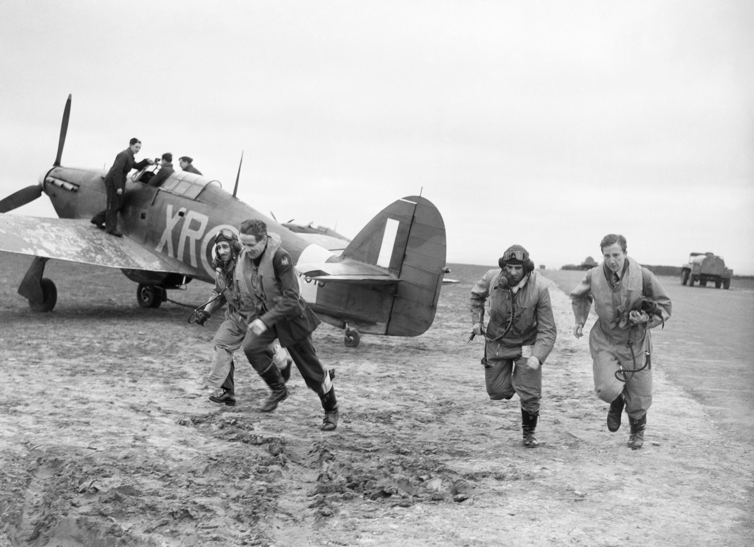 American pilots of No 71 'Eagle' Squadron