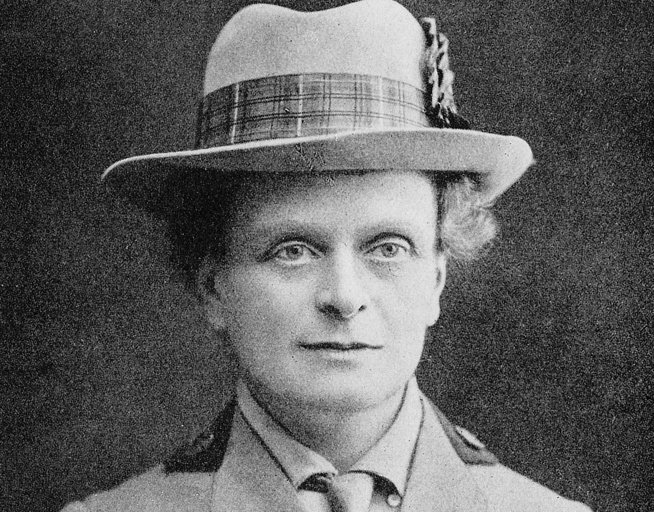 Portrait of Elsie Inglis in jacket