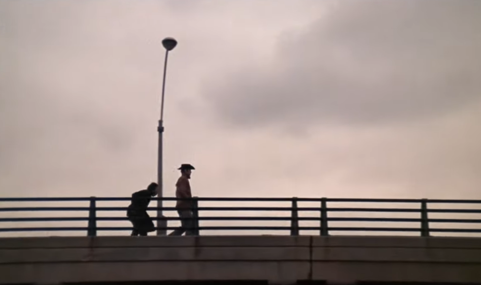 Screenshot from the movie Midnight Cowboy (1969)