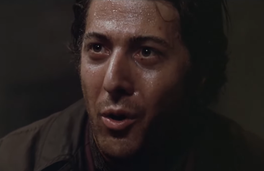 Dustin Hoffman closeup shot