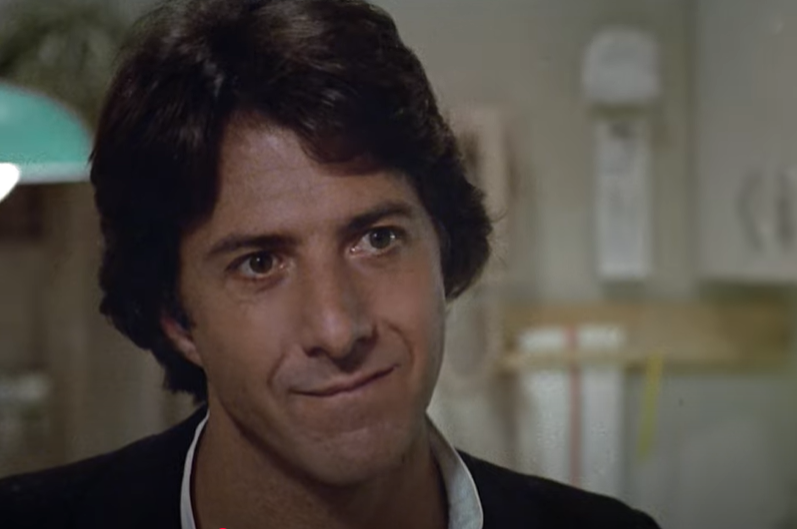 Dustin Hoffman Close-up shot