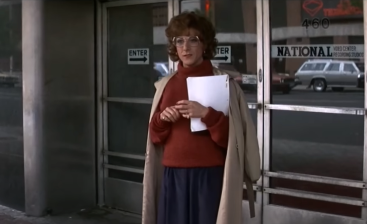 Screenshot from the movie Tootsie (1982)