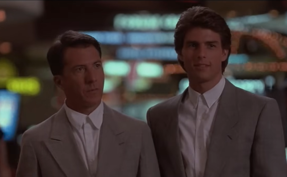 Screenshot from the movie Rain Man (1988)