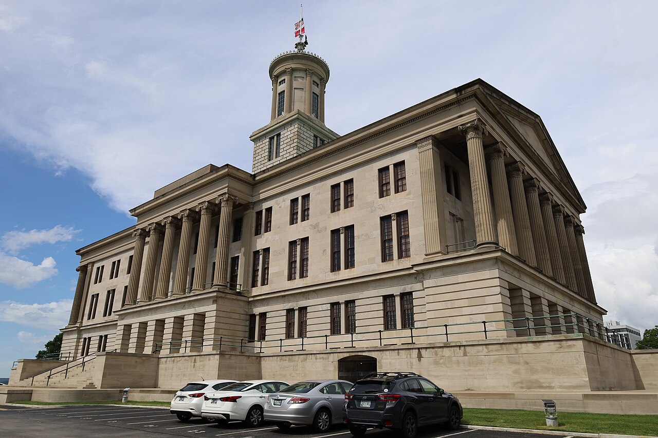View of Tennessee State Capitol in 2022