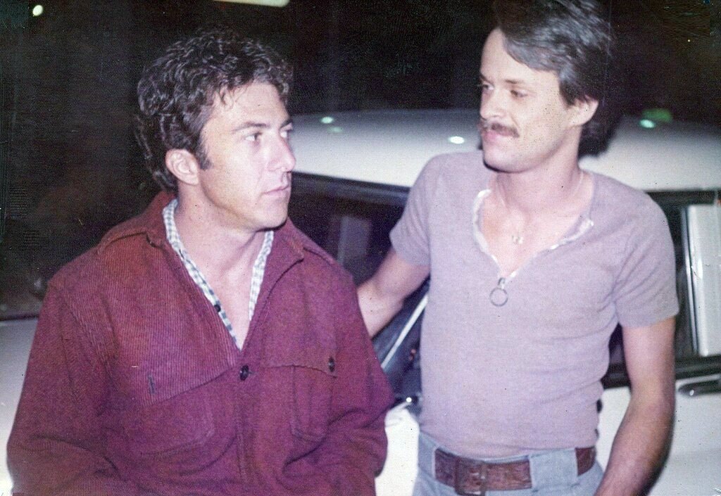 Dustin Hoffman & Lars Jacob 1974