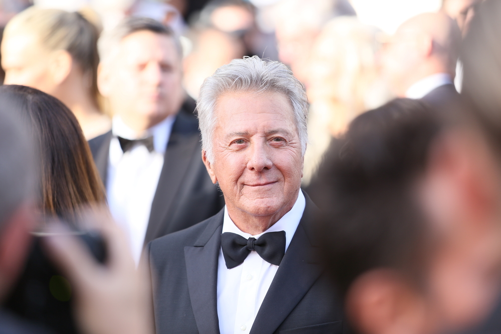 Dustin Hoffman closeup shot