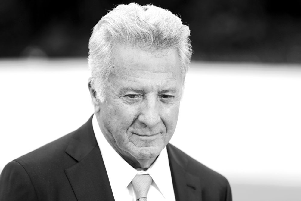 Actor Dustin Hoffman closeup