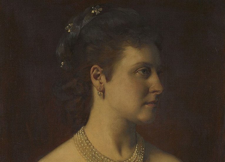 A painting of Princess Louise, Marchioness of Lorne