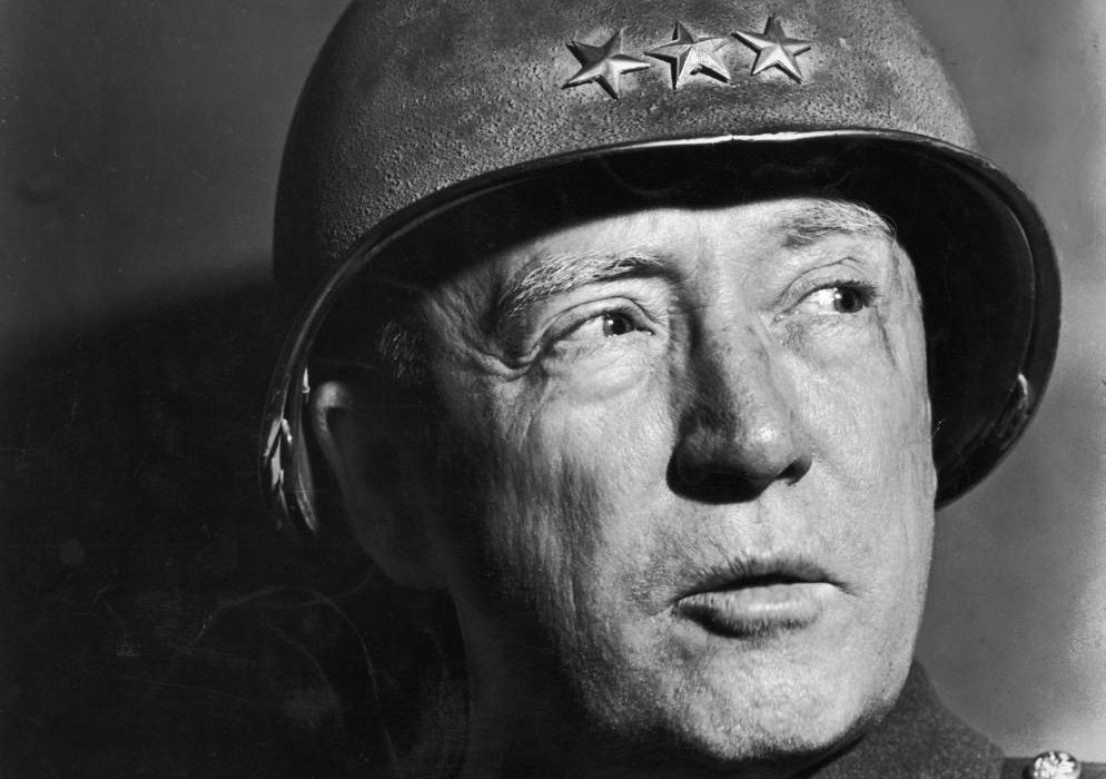 Photo of George S. Patton in a uniform