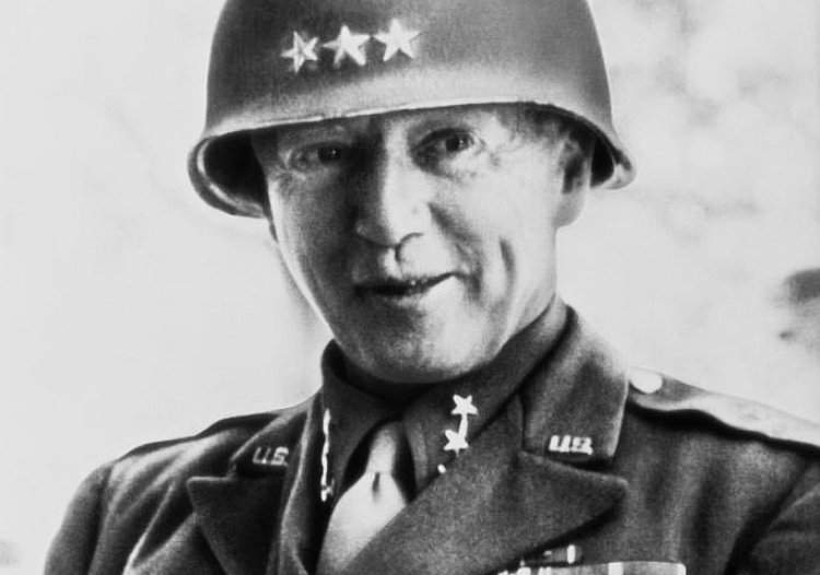 Photo of George S. Patton in a uniform