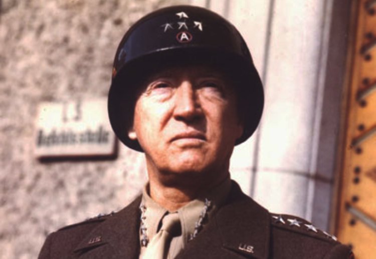 George S. Patton in a uniform