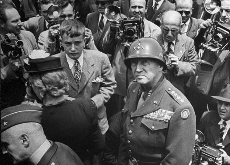 Gen. George Patton's homecoming at end of WWII