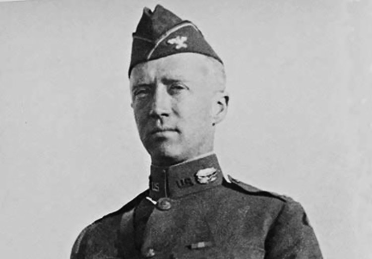George S. Patton as a brevet Colonel at Camp Meade, Maryland